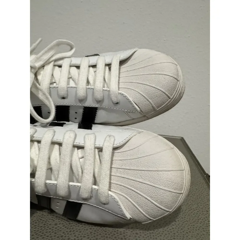 Adidas Superstar x PRADA White Black Men’s Size 9.5 Sneakers